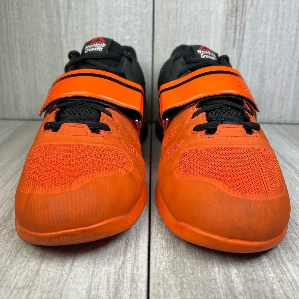 Reebok CrossFit Lifter 2.0 Weight Training Sneaker Orange Athletic Mens Size 10 - Picture 5 of 11